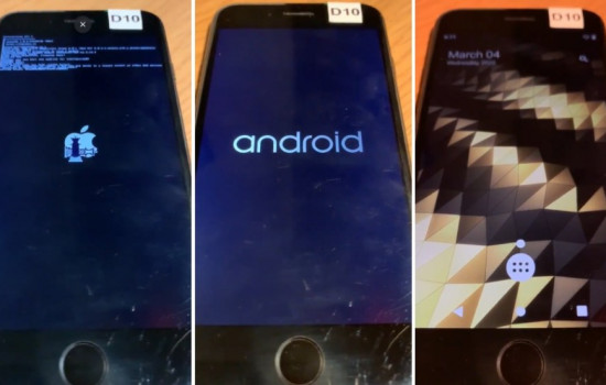 Теперь Android можно установить на iPhone 7